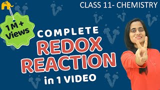 Redox Reactions Class 11  Chemistry Complete Chapter [upl. by Sadella]