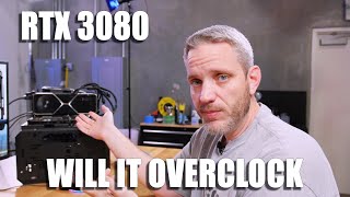 RTX 3080 Overclocking Holy SampT [upl. by Ahsinam]