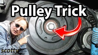 How to Remove a Crankshaft Pulley in Your Car [upl. by Ardnait]