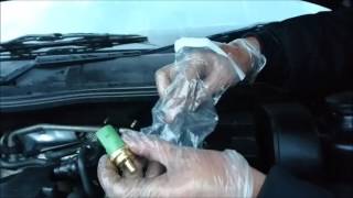 Engine Coolant Temperature Sensor Change VW  Audi  SEAT  Skoda [upl. by Kylynn204]