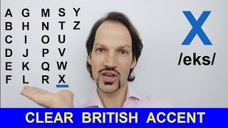 How To Pronounce The English Alphabet BRITISH PRONUNCIATION [upl. by Airotna365]