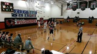 Wiscasset High School vs Lisbon High School  Boys Varsity Basketball 11522 [upl. by Sremmus345]