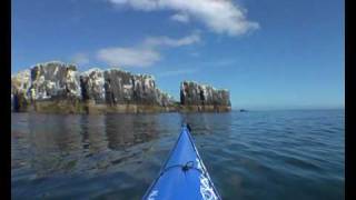 Farne Islands  Sea Kayaking [upl. by Lancey133]