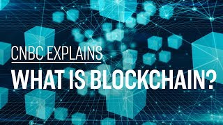 What is Blockchain  CNBC Explains [upl. by Neelahs]