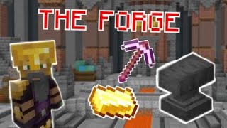 How to use the FORGE Dwarven Mines Hypixel Skyblock [upl. by Maurreen743]