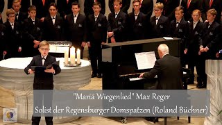 Solist der Regensburger Domspatzen singt quotMariä Wiegenliedquot von Max Reger 2018 [upl. by Watt]