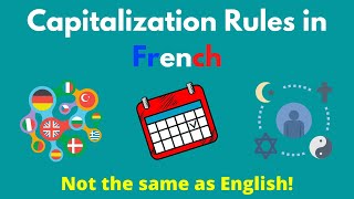 French Capitalization Rules  Majuscule ou Minuscule [upl. by Goldarina]