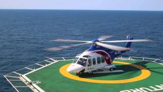 Agusta Westland AW139 Start up and Take off [upl. by Widera]