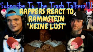 Rappers React To Rammstein quotKeine Lustquot [upl. by Ayitahs853]