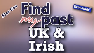 FindMyPast UK and Irish Genealogy Research [upl. by Sommers]