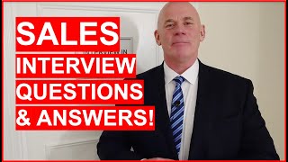 SALES Interview Questions amp Answers How to PASS a Sales Interview [upl. by Zaneski]