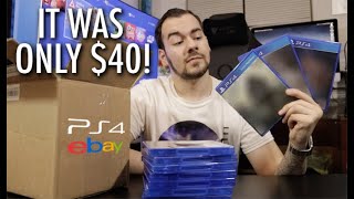 I Bought Random PS4 Games From eBay and I Cant Believe What I Got Seriously I Got Lucky [upl. by Waddle510]