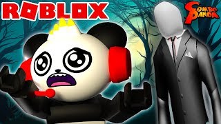 STOP IT SLENDER ROBLOX SPOOKY HALLOWEEN LETS PLAY WITH COMBO PANDA [upl. by Bevash291]