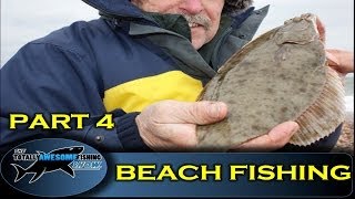 Beach fishing tips for beginners Part 4  Shore Plaice  The Totally Awesome Fishing Show [upl. by Patman]