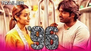 96 2019 Official Hindi Dubbed Trailer  Vijay Sethupathi Trisha Krishnan [upl. by Chilcote]