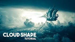 How to Create Any Cloud Shape in Photoshop [upl. by Sim]