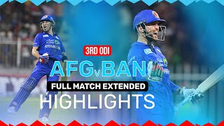 Full Match Long Highlights  Afghanistan Beat Bangladesh 21  AFG v BAN  ACB  Sharjah [upl. by Hogarth]