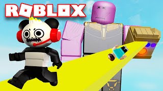 Combo Panda Plays Roblox Escape Thanos Obby [upl. by Rena124]