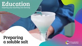 Preparing a soluble salt  14–16 Practicals [upl. by Levram]