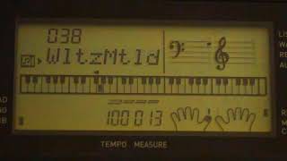 Casio Demo Songs  038 WALTZING MATILDA [upl. by De Witt]