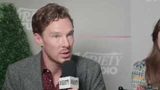 Benedict Cumberbatch and Keira Knightley Interview for The Imitation Game [upl. by Neelrahc968]