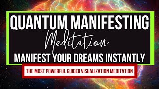 IT WORKS INSTANTLY  Guided Visualization Meditation  Do THIS Before Manifesting [upl. by Lyrahc]