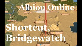 Albion Online  Caerleon to Bridgewatch fast almost safely [upl. by Charlie966]