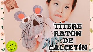 Como hacer títeres con calcetín o media Muy Fácil para niños [upl. by Forsyth]