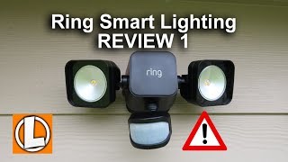 Ring Smart Lighting Review  Bridge  Floodlight  Spotlight  Motion Sensor  Issues [upl. by Burbank553]