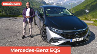 MercedesBenz EQS El quotClase Squot Eléctrico  Primera prueba  Review en español  cochesnet [upl. by Sadella]