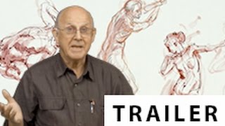 Figure Drawing with Glenn Vilppu  Part 1 Gesture  TRAILER Ultra HD 4k [upl. by Llenahs231]