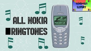 ALL RINGTONES OF THE NOKIA 3310 [upl. by Tallou]