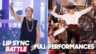 Pete Davidson’s “Jack Sparrow” vs Michael Bolton’s “Gangsta’s Paradise”  Lip Sync Battle [upl. by Ettegirb]