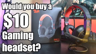 Redragon Ares 10 gaming headset full review [upl. by Nnaeinahpets]