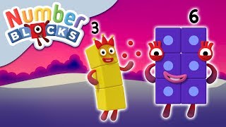 Numberblocks Odds amp Evens  Learn to Count [upl. by Eitteb]