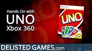 UNO  Xbox 360 Delisted Games Hands On [upl. by Netsew]