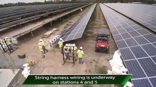 Hazlehurst GA 20 MW Solar Farm Installation [upl. by Beverley]