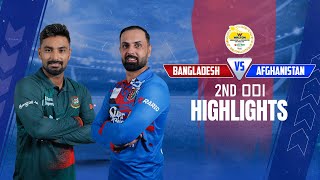 Bangladesh vs Afghanistan Highlights  2nd ODI  Afghanistan tour of Bangladesh 2023 [upl. by Ranee231]