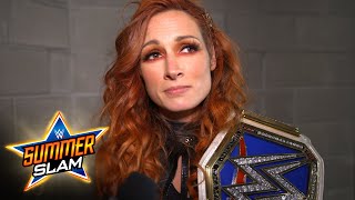 Becky Lynch is back WWE Digital Exclusive August 21 2021 [upl. by Hadeehsar]