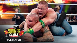 FULL MATCH  Randy Orton vs John Cena  WWE Title Match SummerSlam 2009 [upl. by Dyrrej]