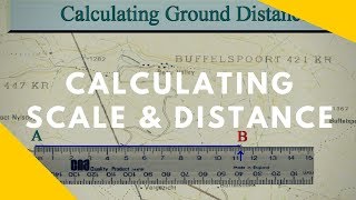 How to read Maps  Scale and Distance Geography skills [upl. by Bald]