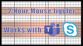 Mouse Jiggler 2 Hours  Keep Computer Awake [upl. by Iluj952]