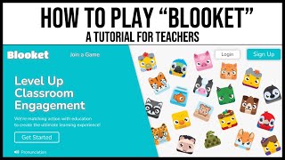 How to Play Blooket  Teacher Tutorial [upl. by Suzie313]