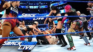 Becky Lynch explains why she attacked Charlotte Flair at SummerSlam SmackDown LIVE Aug 21 2018 [upl. by Malva]