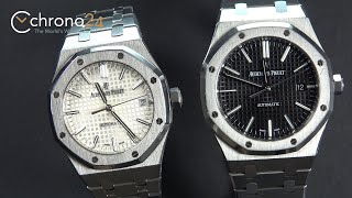 Audemars Piguet ROYAL OAK 37mm vs 41mm  Chrono24 [upl. by Ignatia]