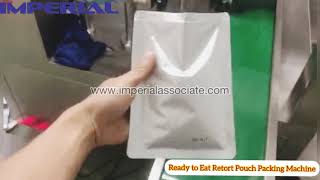 Retort Pouch Ready to eat Food Packaging Machine [upl. by Ylra]