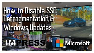 How to Disable SSD Defragmentation amp Windows Updates [upl. by Ora]