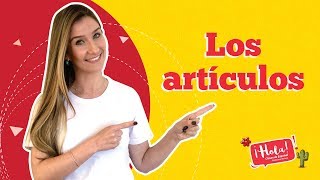 Los artículos  Conheça os artigos em espanhol [upl. by Dlorag]