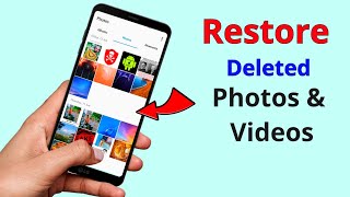 How to Restore deleted Photos amp Videos in android [upl. by Madeleine]