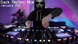 Dark Techno  Underground  Mix 2021 January [upl. by Nohsed]